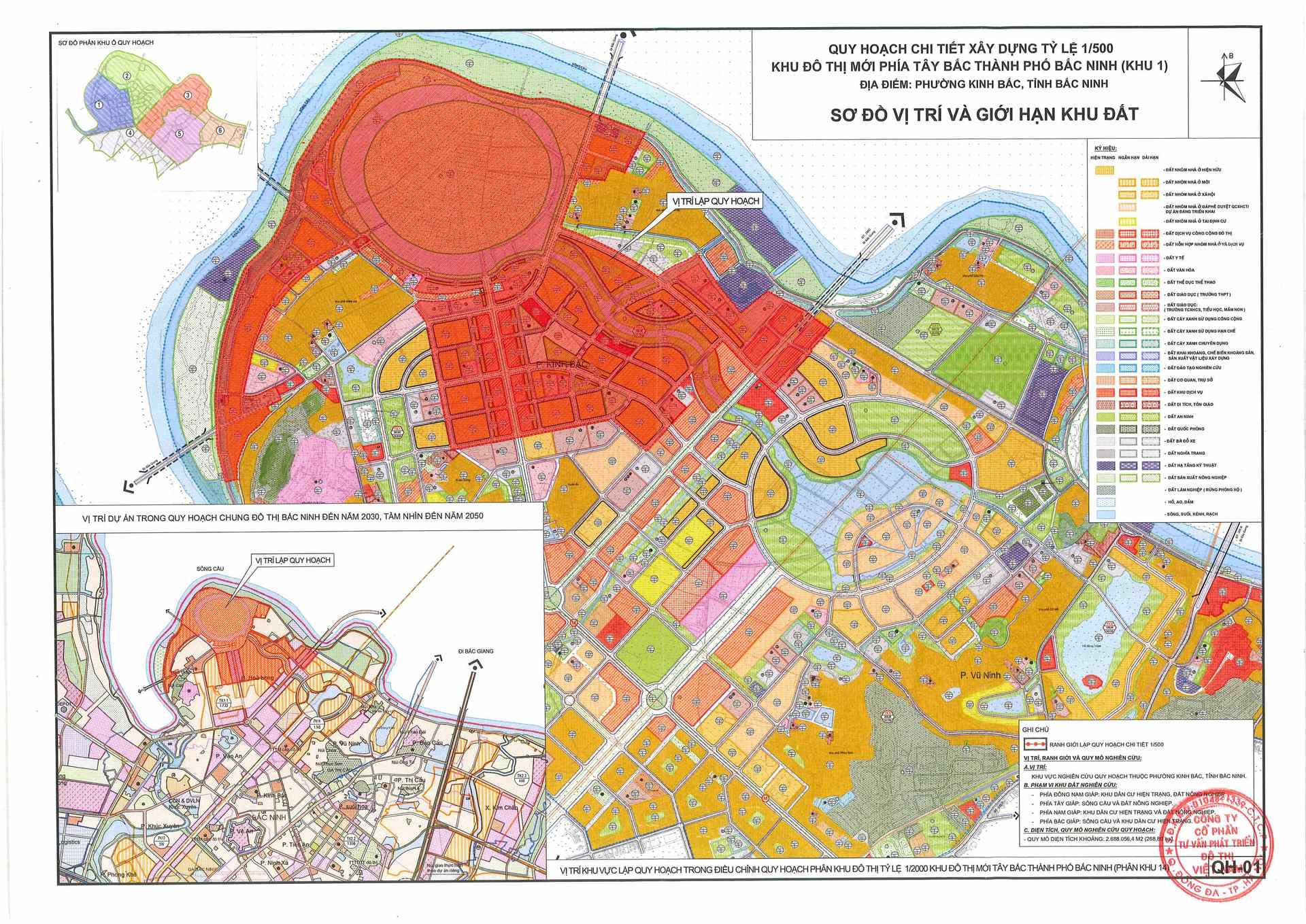 Quy hoạch 1/500 Vinhomes Hòa Long